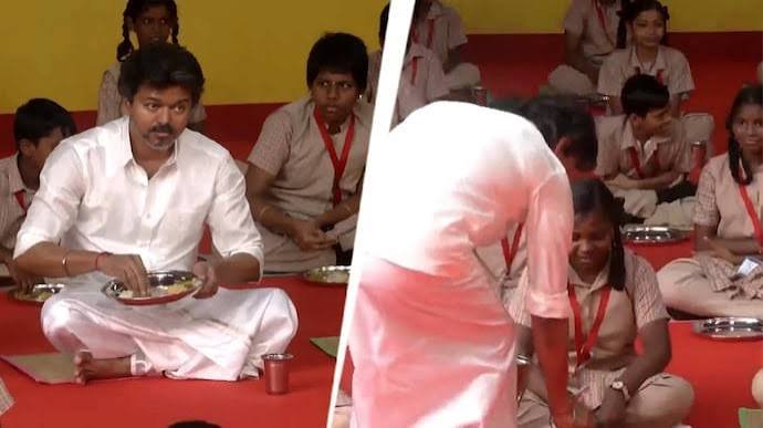 విద్యార్థులకు ఉచిత అల్పాహార పథకాన్ని ప్రారంభించిన సీఎం విజయ్..
